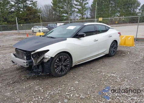 2017 Nissan Maxima 3.5 Platinum z USA, uszkodzony, nr VIN 1N4AA6AP4HC370318